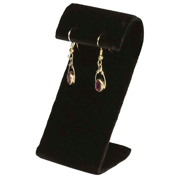 Black Velvet Earring Display