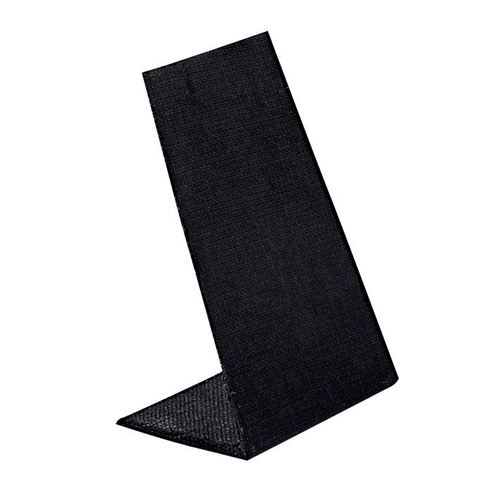 Black Linen Tapered Pendant or Earring Display