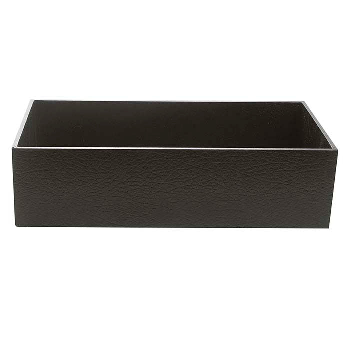 Black Textured-Paper Full-Size Tray