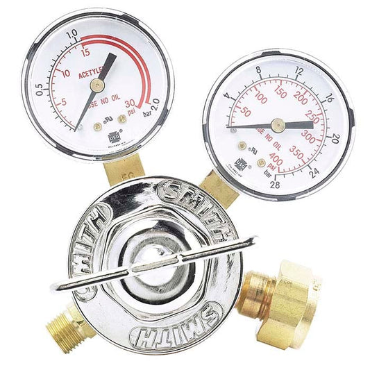 Smith Single-Stage Acetylene Regulator for 'B' Tanks