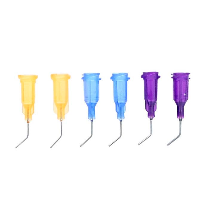 Replacement Torch Tip Set for Hydrogen Welding Systems, Bent-Tip, Set of 6