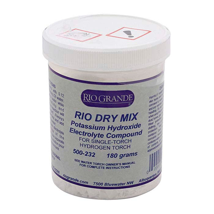 Rio 180g Dry Mix Potassium Hydroxide Electrolyte Compound for Single-Torch Hydrogen Welding System