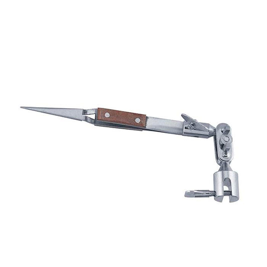 ملاقط بقفل متقاطع بمقابض من الألياف ومشبك اليد الثالثة