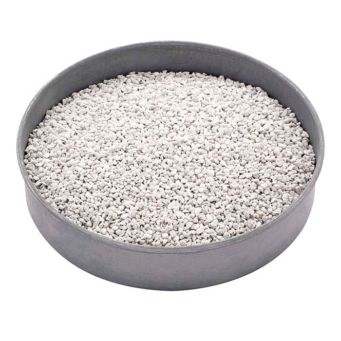Panela de recozimento com pedra-pomes, diâmetro 177,8 mm