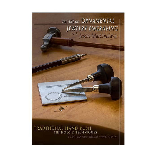 The Art of Ornamental Jewelry Engraving with Jason Marchiafava, DVD Set