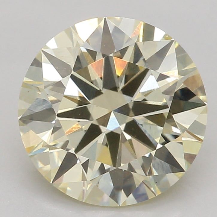 Lab-Grown Diamond 1.27ct, Round, Yellow, VS1