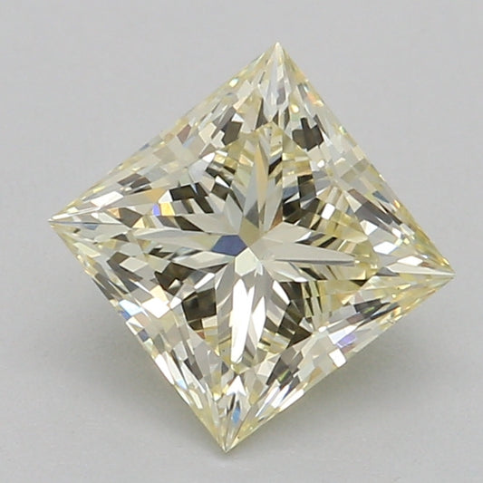 Lab-Grown Diamond 0.77ct, Princess, Yellow, VS1