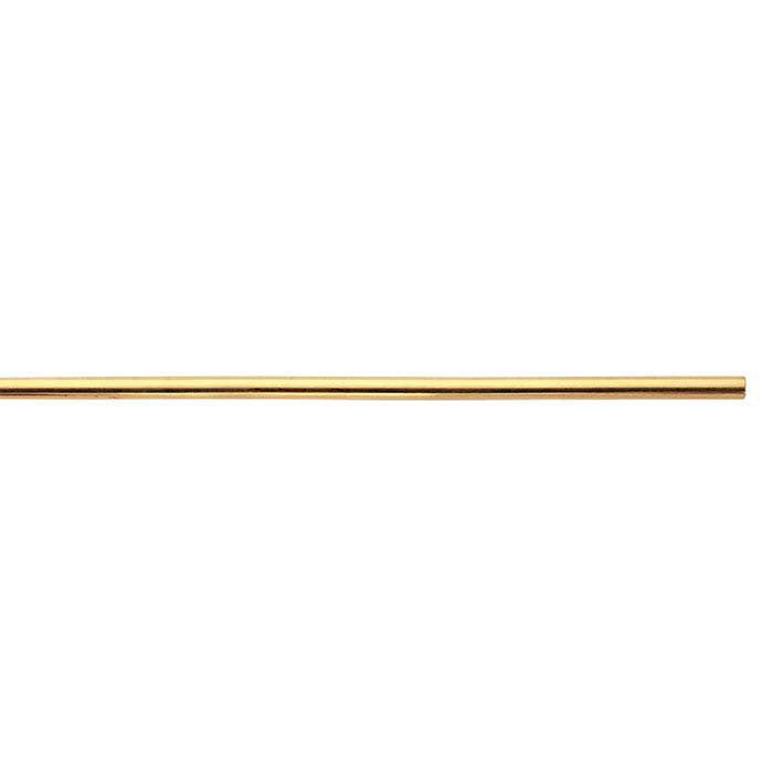 14K Yellow Gold Half-Round Wire, 0.81mm, Dead-Soft