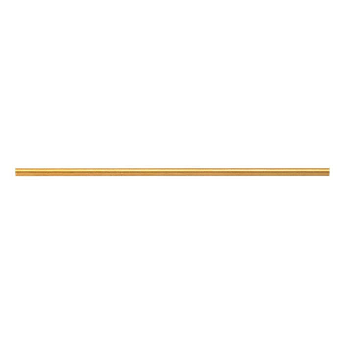 14K Yellow Gold 2.57mm Heavy-Wall Tubing, 1/2-Hard