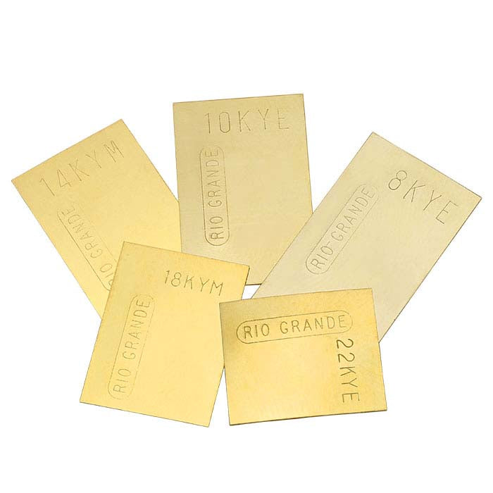 14K Yellow Gold Repair Sheet Solder, 0.25mm, Easy