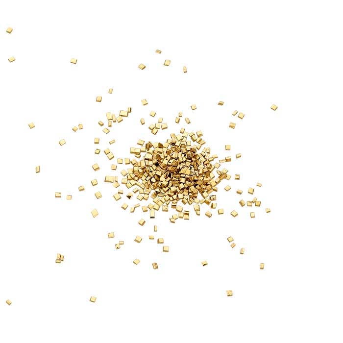 14K Plumb Yellow Gold Chip Solder, Easy