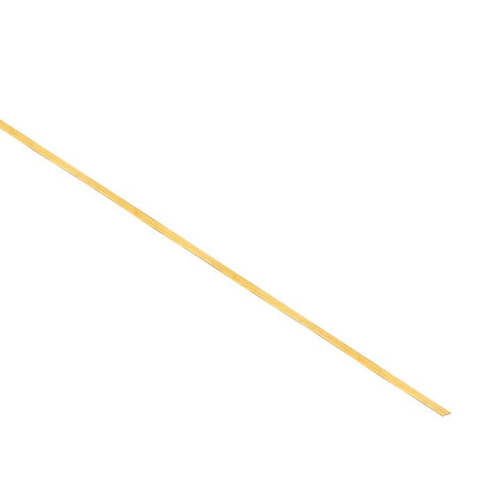24K Yellow Gold Cloisonne Strip, 40 Ga., 1/4-Hard