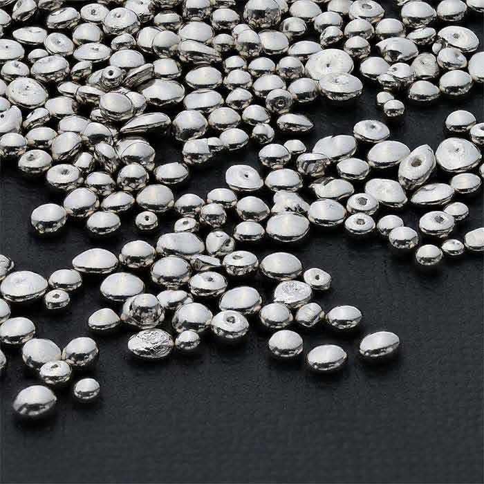 De-Ox 14K White Gold Casting Grain, Ultra Nickel White