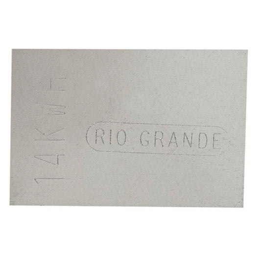 14K Plumb White Gold Sheet Solder, 0.25mm, Hard