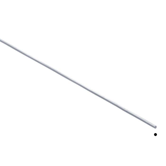 10K White Gold Round Wire, Dead-Soft
