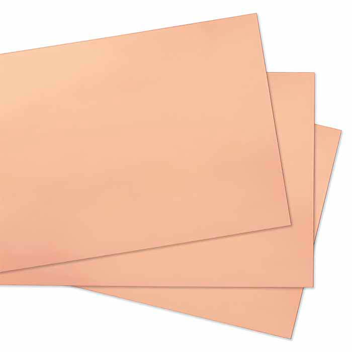 14K Rose Gold Sheet, 0.64mm, Dead-Soft