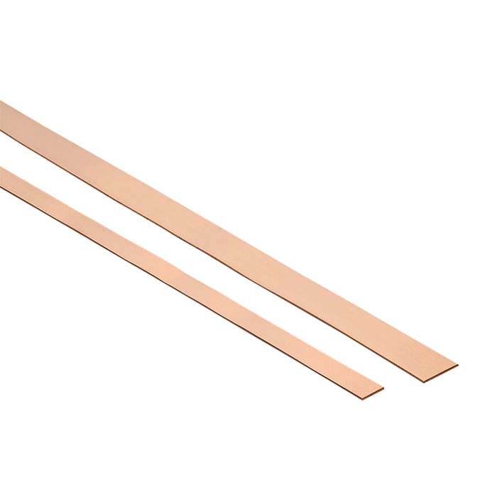 14K Rose Gold 4.76mm Strip, 0.32mm, Dead-Soft