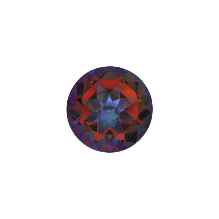 Azotic® Cosmopolitan Mystic™ Topaz 8mm Round Faceted Gemstone