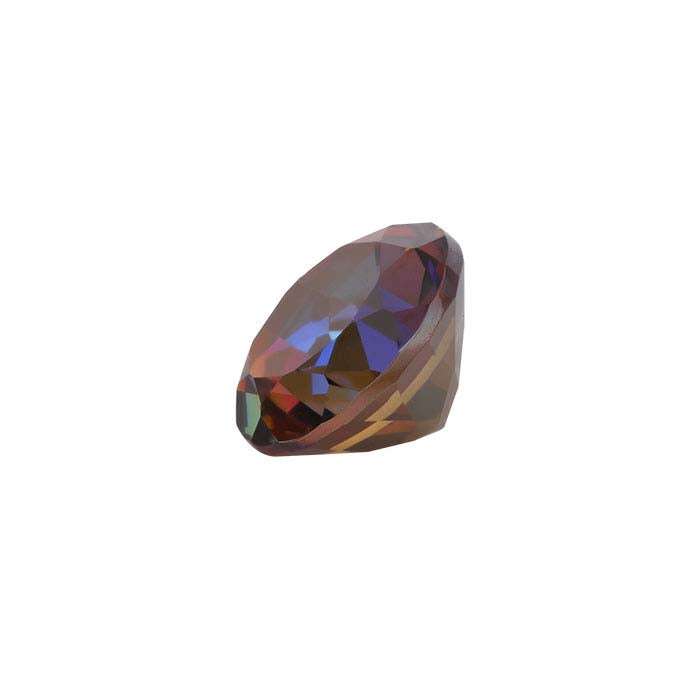 Azotic® Cosmopolitan Mystic™ Topaz 8mm Round Faceted Gemstone