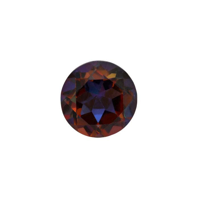 Azotic® Cosmopolitan Mystic™ Topaz 6mm Round Faceted Gemstone