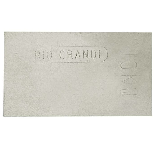 10K Plumb White Gold Sheet Solder, 0.25mm, Easy