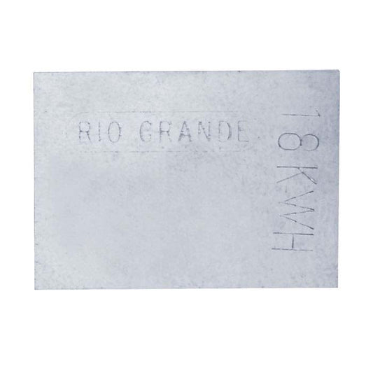 18K Plumb White Gold Sheet Solder, 0.25mm, Hard