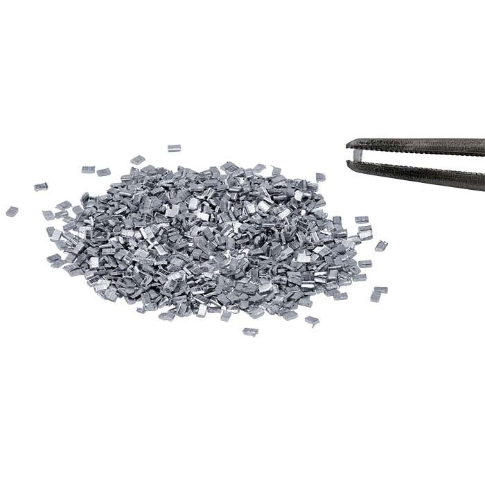 19K Plumb White Gold Chip Solder, Hard