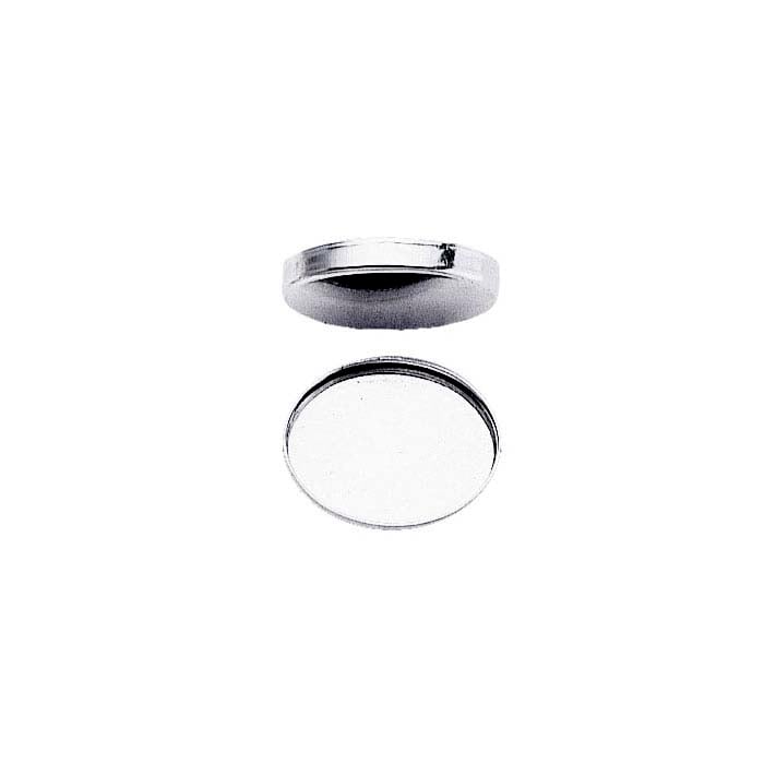 Sterling Silver 16 x 12mm Oval Bezel Cup Setting