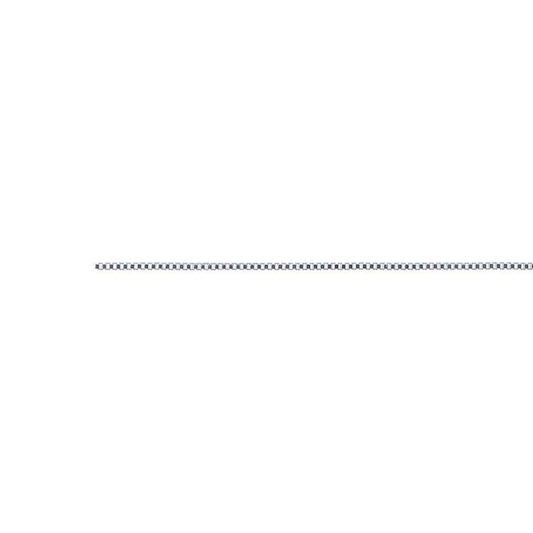 Sterling Silver 0.6mm Venetian Box Chain, By the Foot