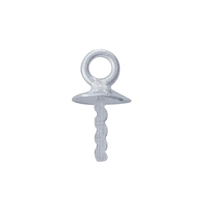 Sterling Silver 3mm Pearl Component Mounting