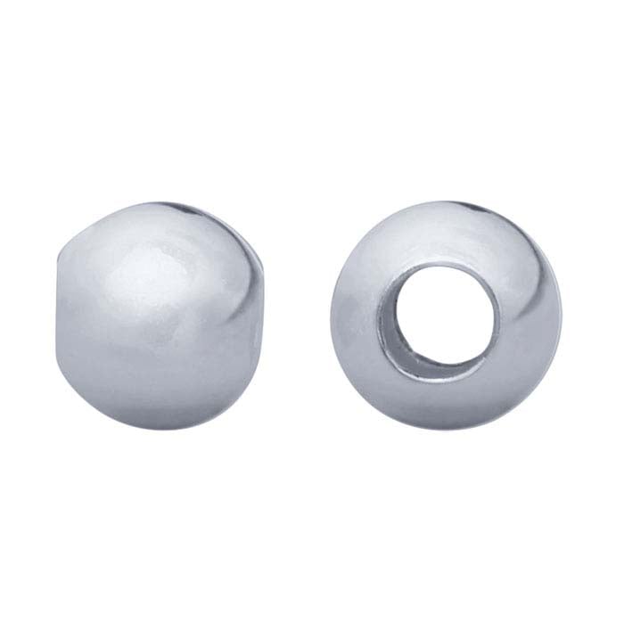 Sterling Silver 2mm Round Seamless Bead