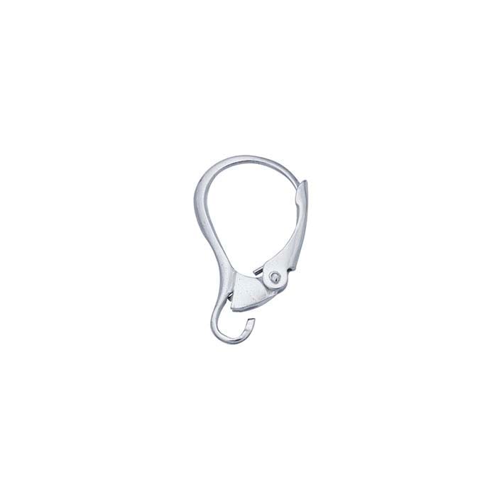 Sterling Silver Lever-Back Ear Wire with Open Loop