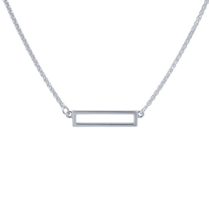 Sterling Silver 1.8mm Square Wheat Chain Necklace Component