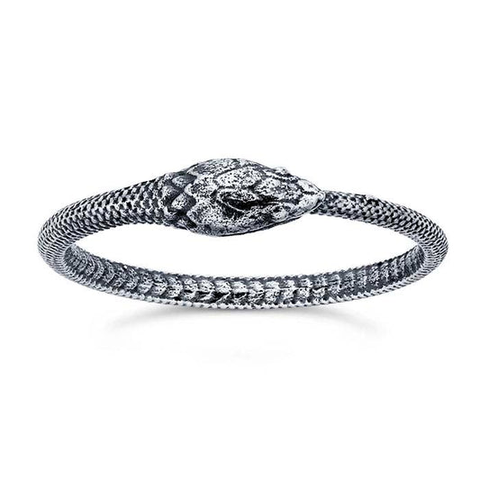 Sterling Silver Ouroboros Snake Ring