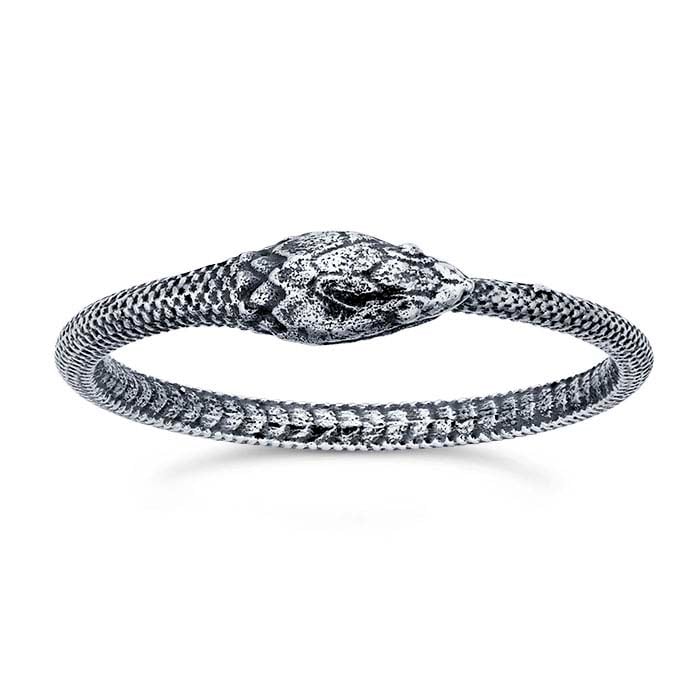Sterling Silver Ouroboros Snake Ring