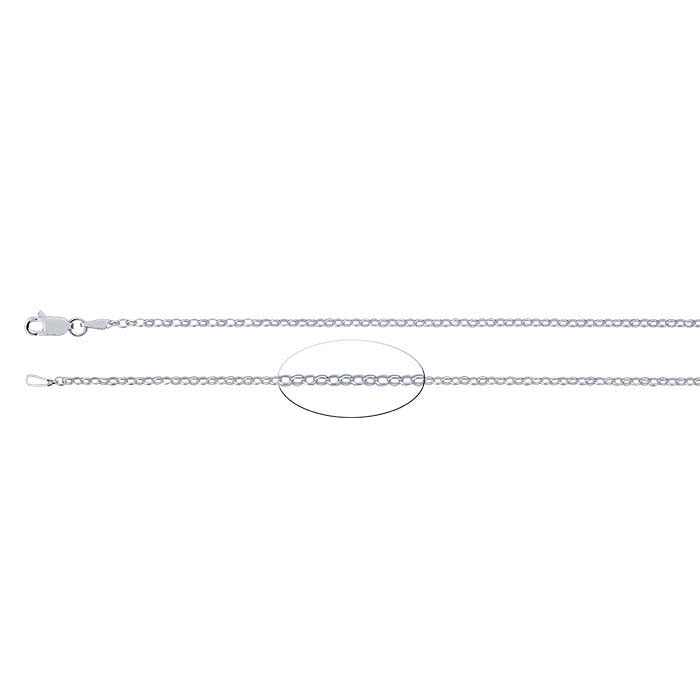 Sterling Silver 2mm Oval Rolo Chain