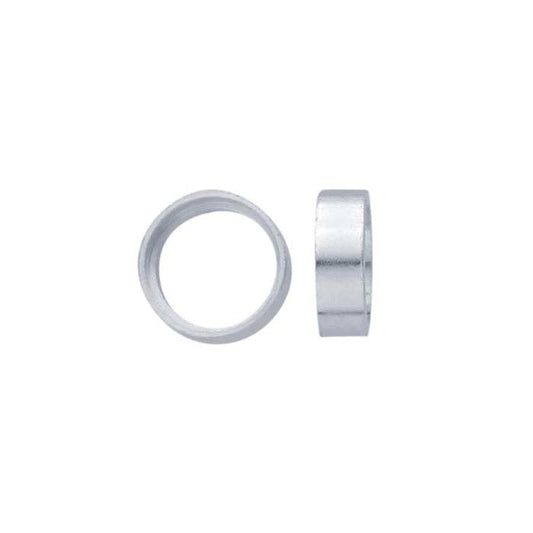 Sterling Silver 4mm Round Tube Bezel Setting
