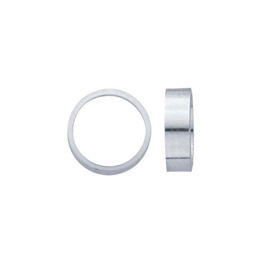 Sterling Silver 6mm Round Tube Bezel Setting