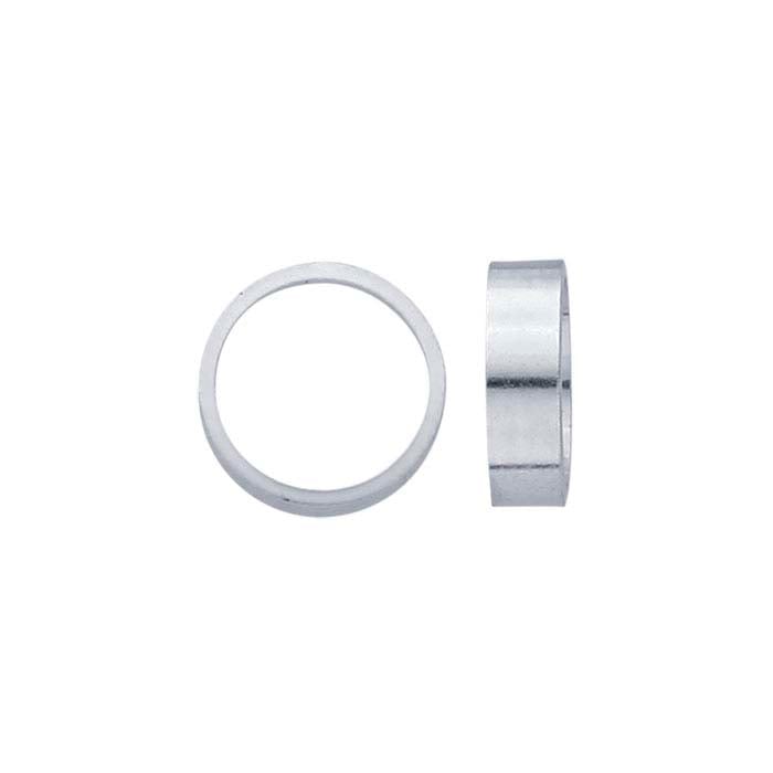 Sterling Silver Round Tube Bezel Setting
