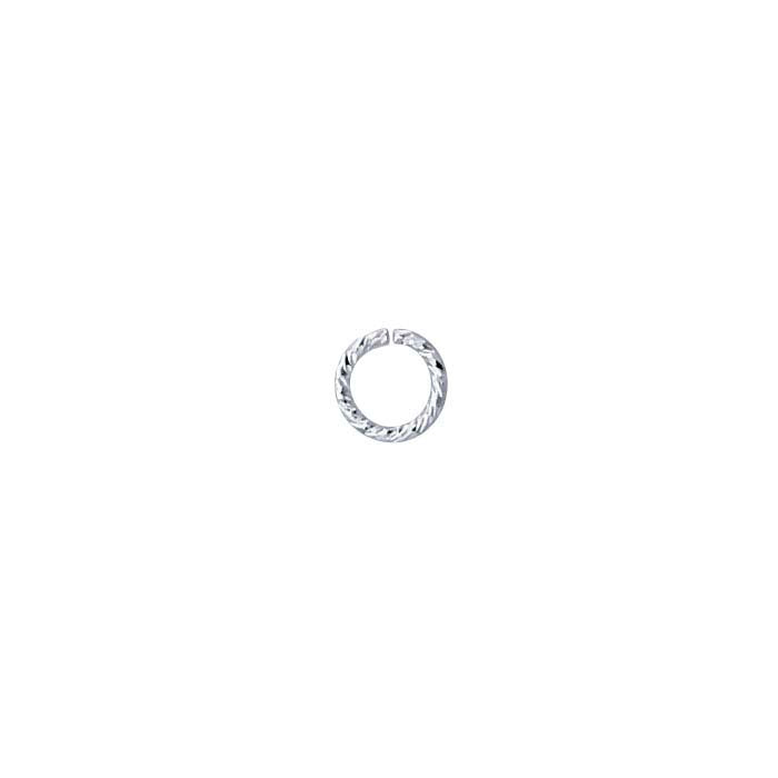 Sterling Silver "Sparkle" Round Jump Ring