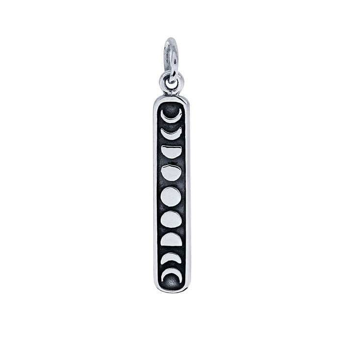 Sterling Silver Moon Phase Pendant