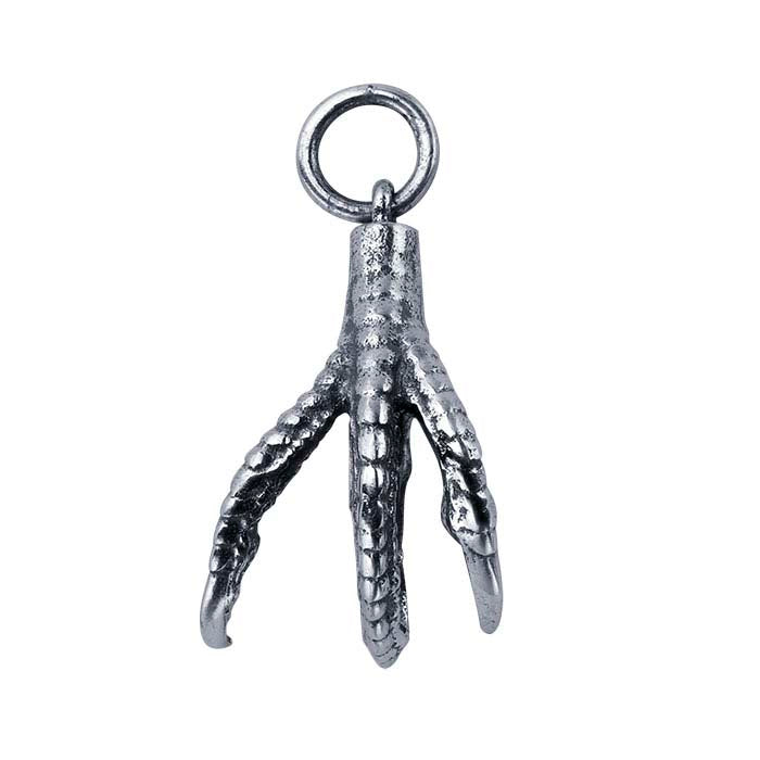 Ciondolo Artiglio d'Uccello 3D in Argento Sterling