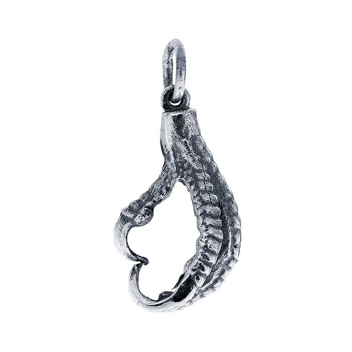 Ciondolo Artiglio d'Uccello 3D in Argento Sterling