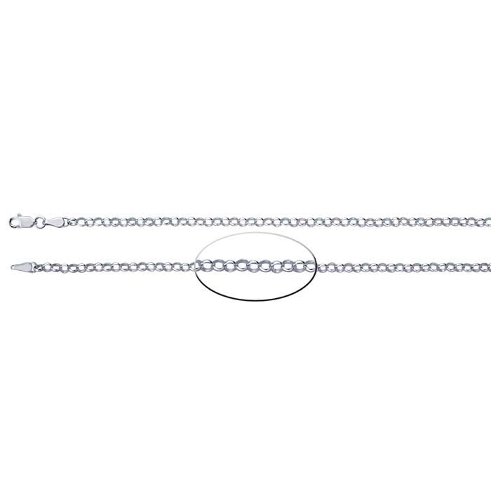 Sterling Silver 3.1mm Round Rolo Chain