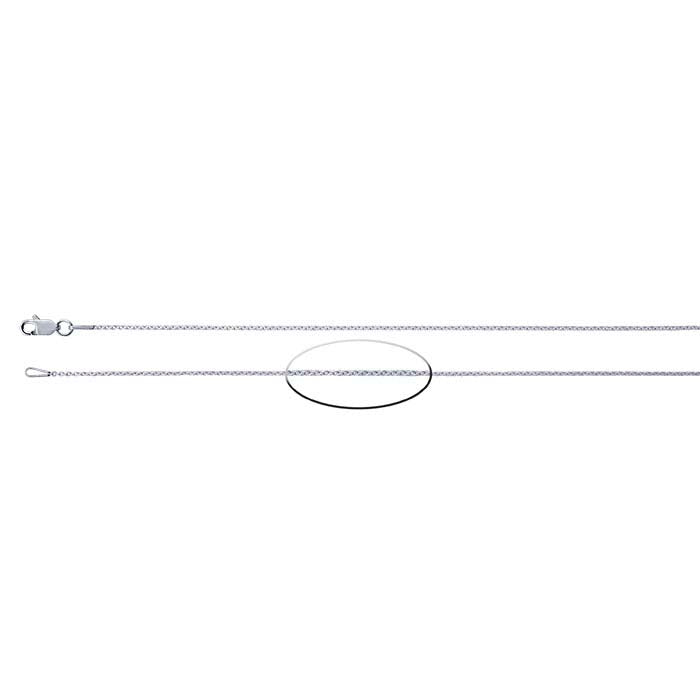 Sterling Silver 0.95mm Cable Chain