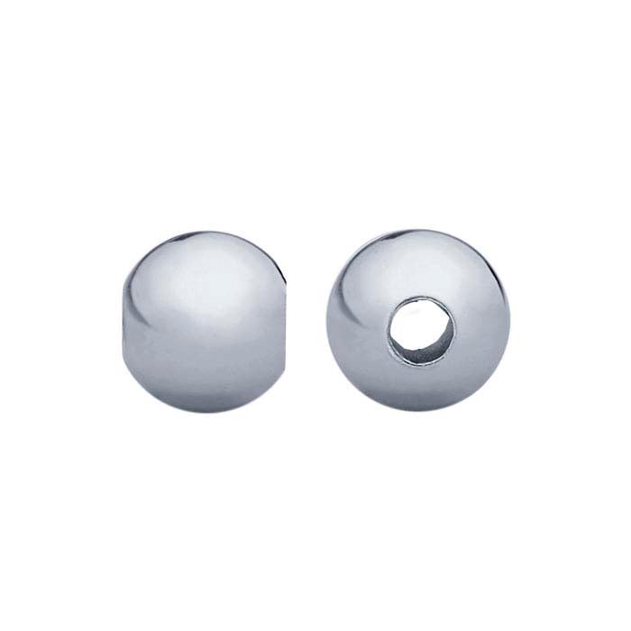 Sterling Silver 3mm Round Seamless Bead