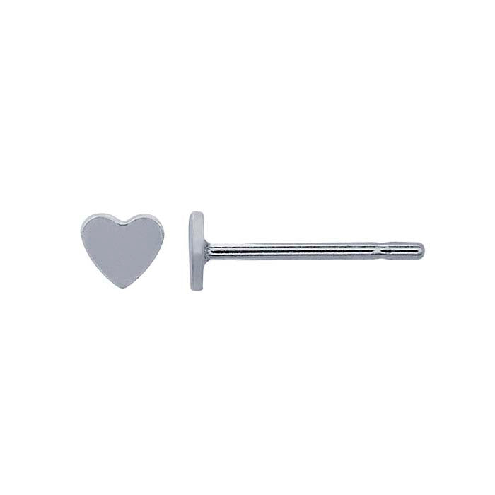 Tiny Heart Post Earring