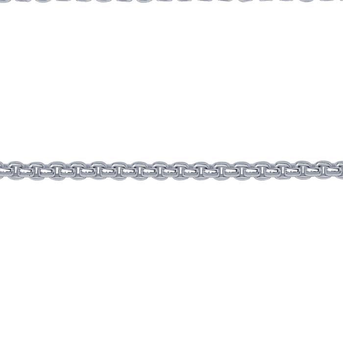 Sterling Silver 1mm Rounded Box Chain Necklace, Adjustable