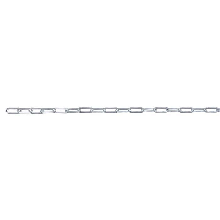 Sterling Silver 3.8mm Flat Oval Cable Chain, By the Foot