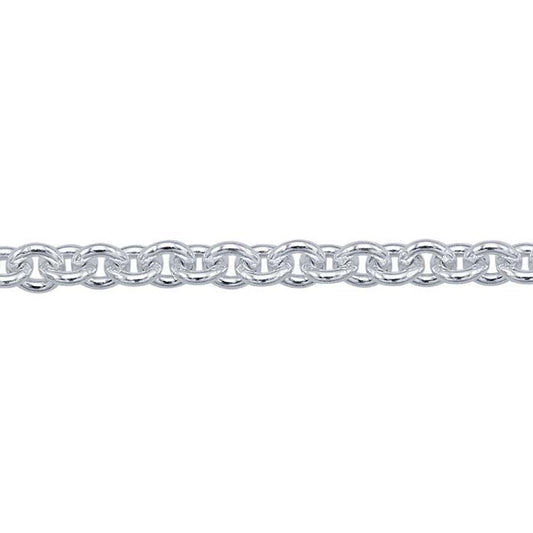 Argentium® Silver 1.7mm Round Cable Chain